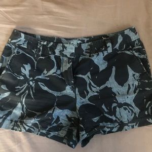 Floral patterned shorts